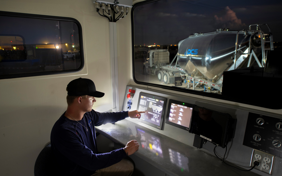 DriFlow operator on location